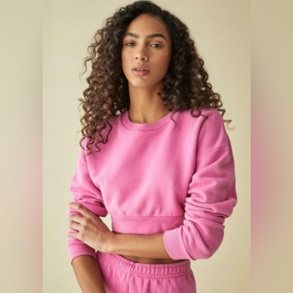 Reformation Jeans Hunter Cropped Sweatshirt - Picture 1 of 6